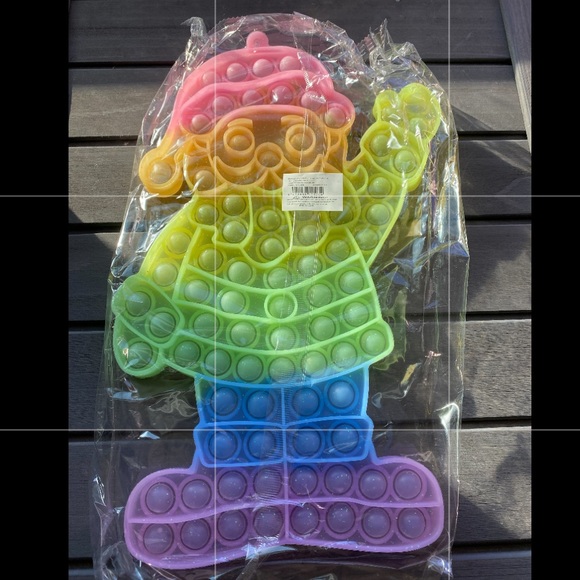 Xlarge Santa Christmas fidget bubble pop toy 11x7 - Picture 3 of 3